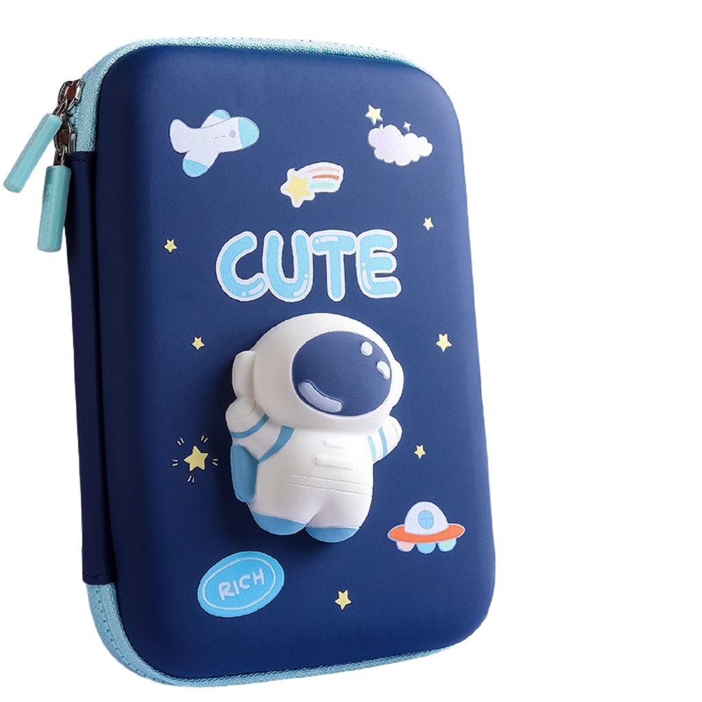 KTRS ENTERPRISE Leather Cartoon Theme Pencil Case, 3D Eva Pencil Case Pouch, Multipurpose Zipper Pencil Case For Kids, Pen And Pencil Bag For School Kids Multicolor - Stationery | Buy online on ZillyBuy