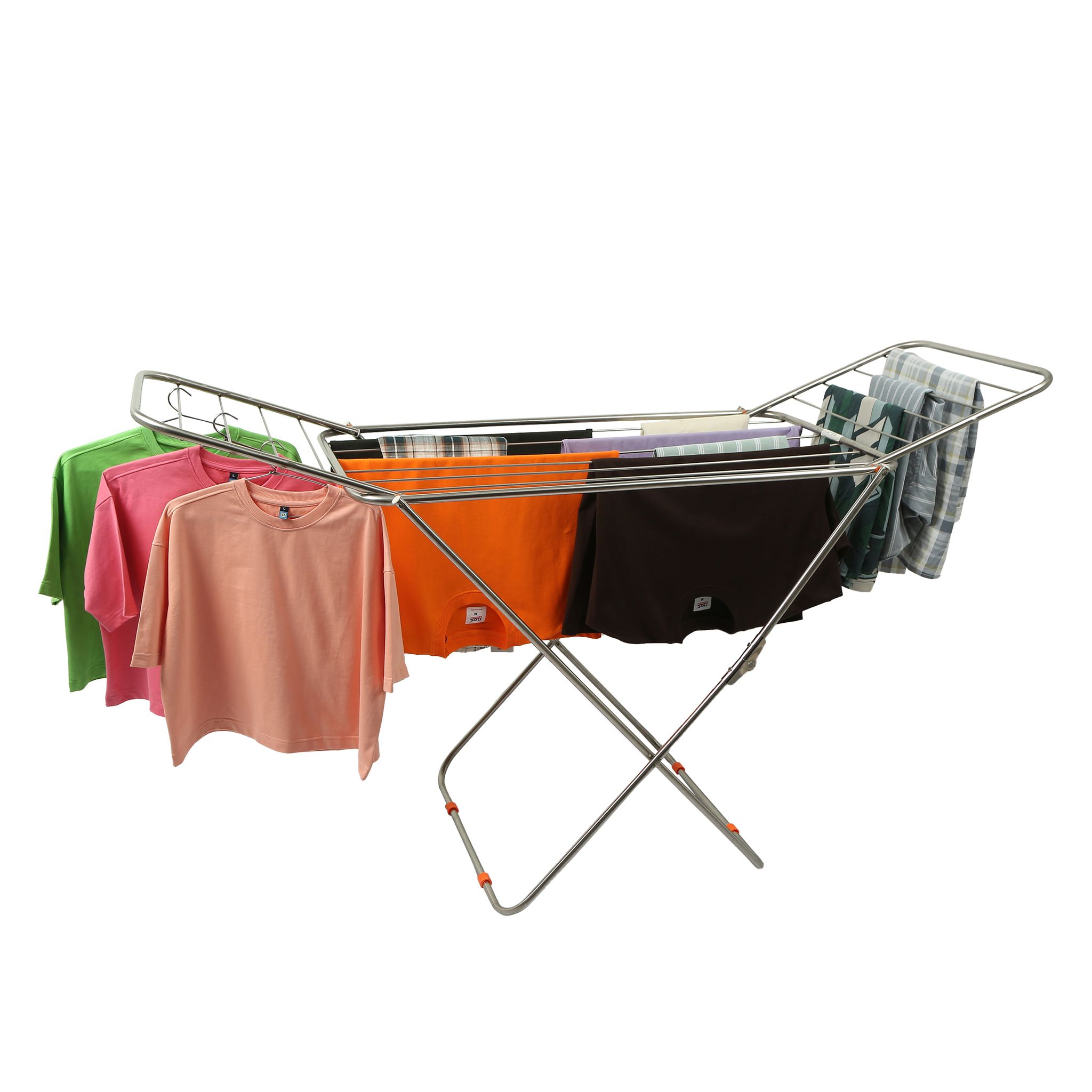 Trillium Large bed Clothes Drying Rack, Stainless Steel, Folding
