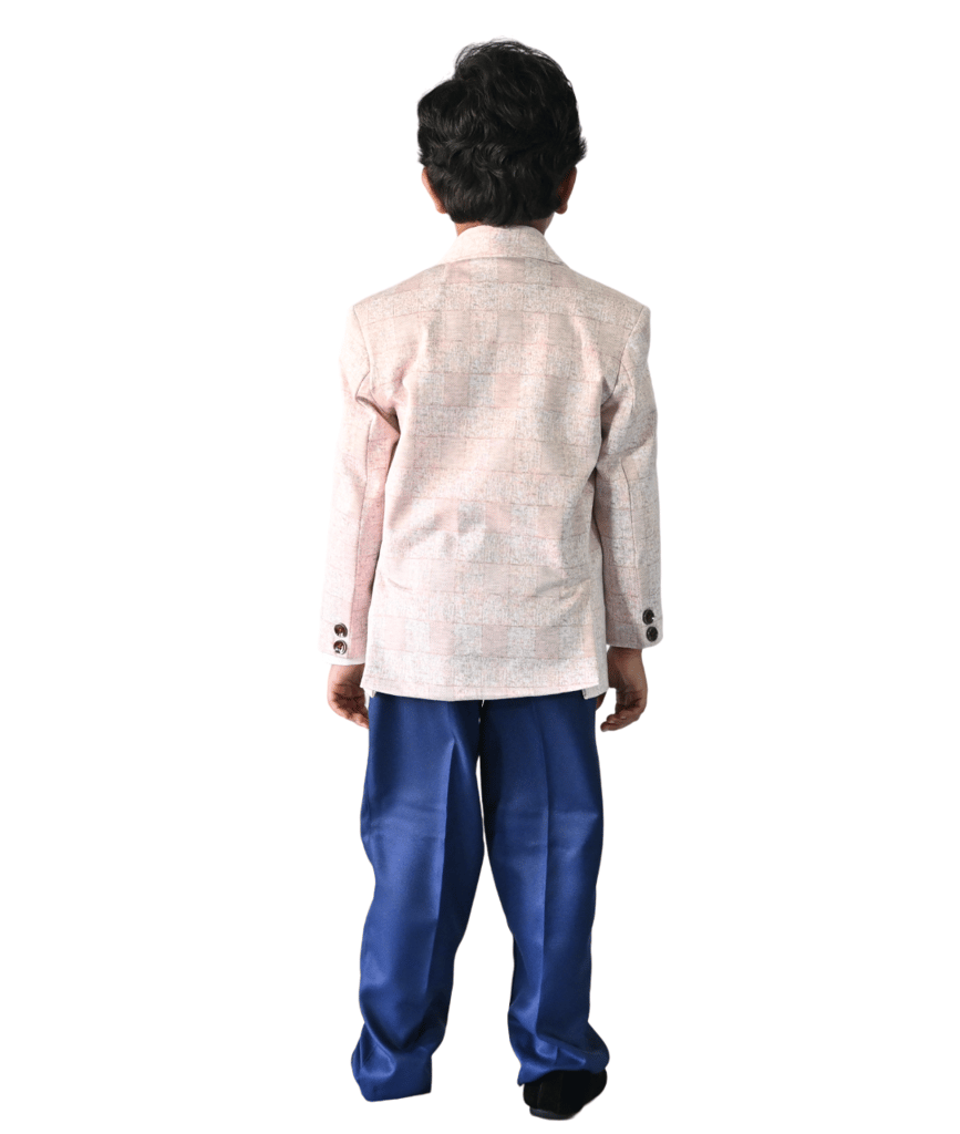 JOYHAAT Kids Boy's Formal/Party/Wedding/Festival Blazer with Peach Color