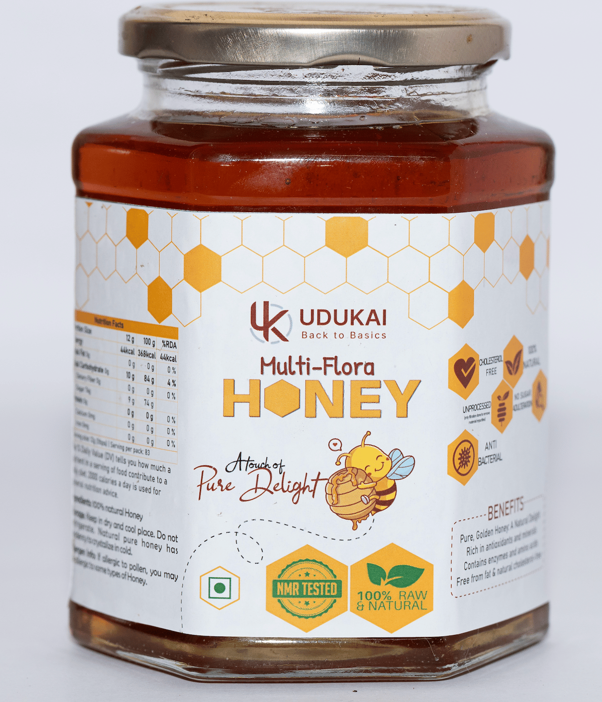 Udukai Premium Forest Honey | NMR Tested | 100% Pure Raw and Unprocessed Honey