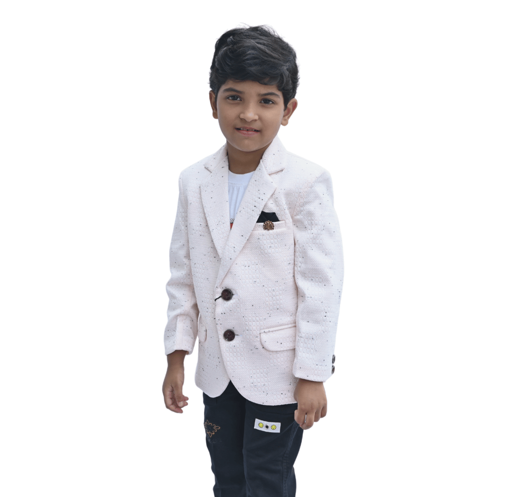 JOYHAAT Kids Boy's Peach Blazer For Party/Festival/Wedding/Formal