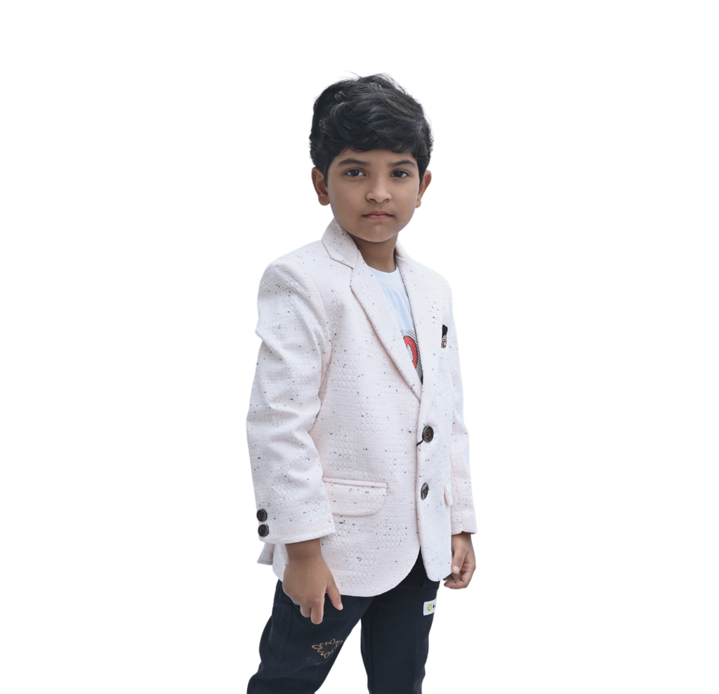 JOYHAAT Kids Boy's Peach Blazer For Party/Festival/Wedding/Formal