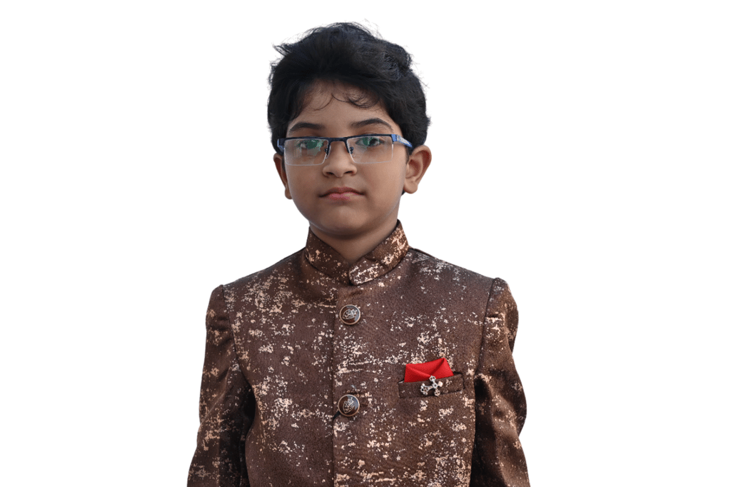 JOYHAAT Kids Boy's Jodhpuri Suit For Party/Wedding/Formal/Festival With Brown Color