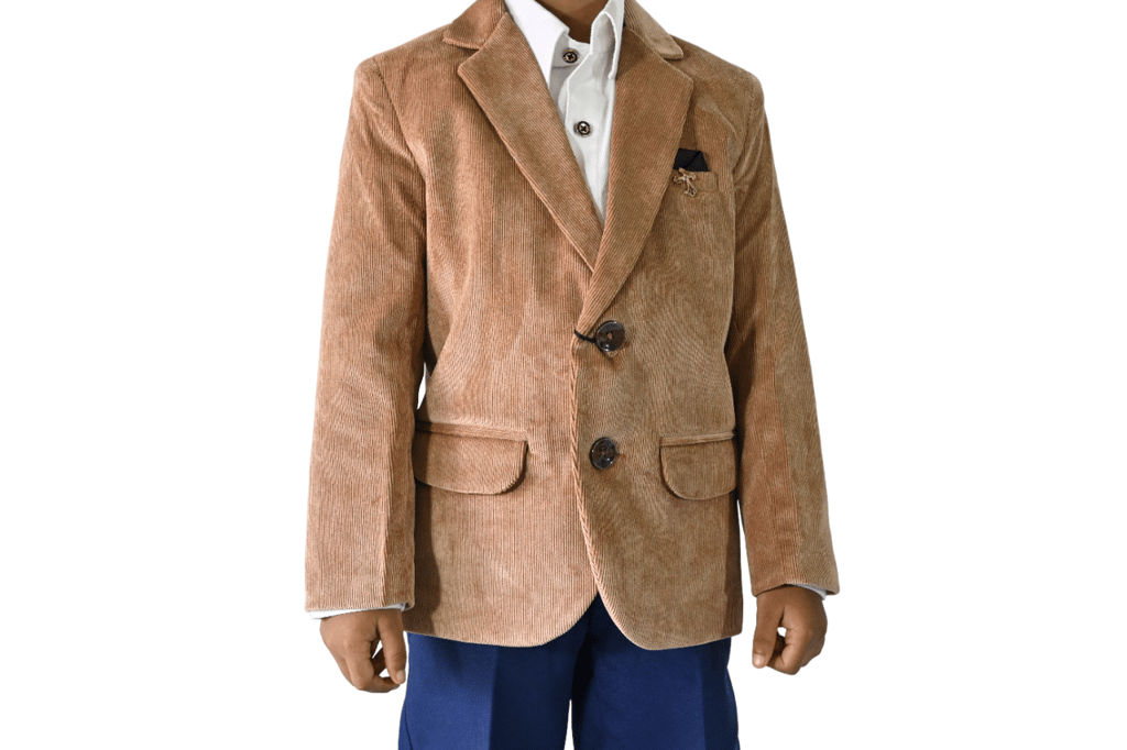 JOYHAAT Kids Boy's Blazer For Party/Formal/Wedding/Festival With Brown Color