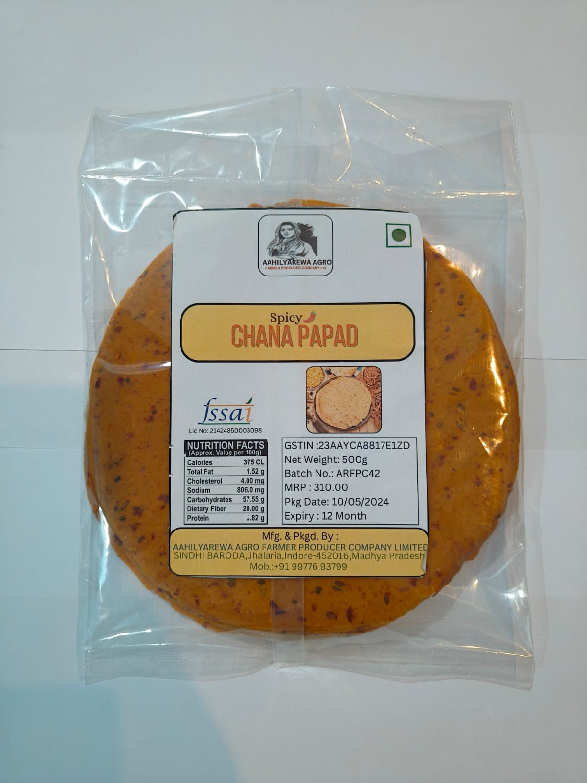 CHANA PAPAD