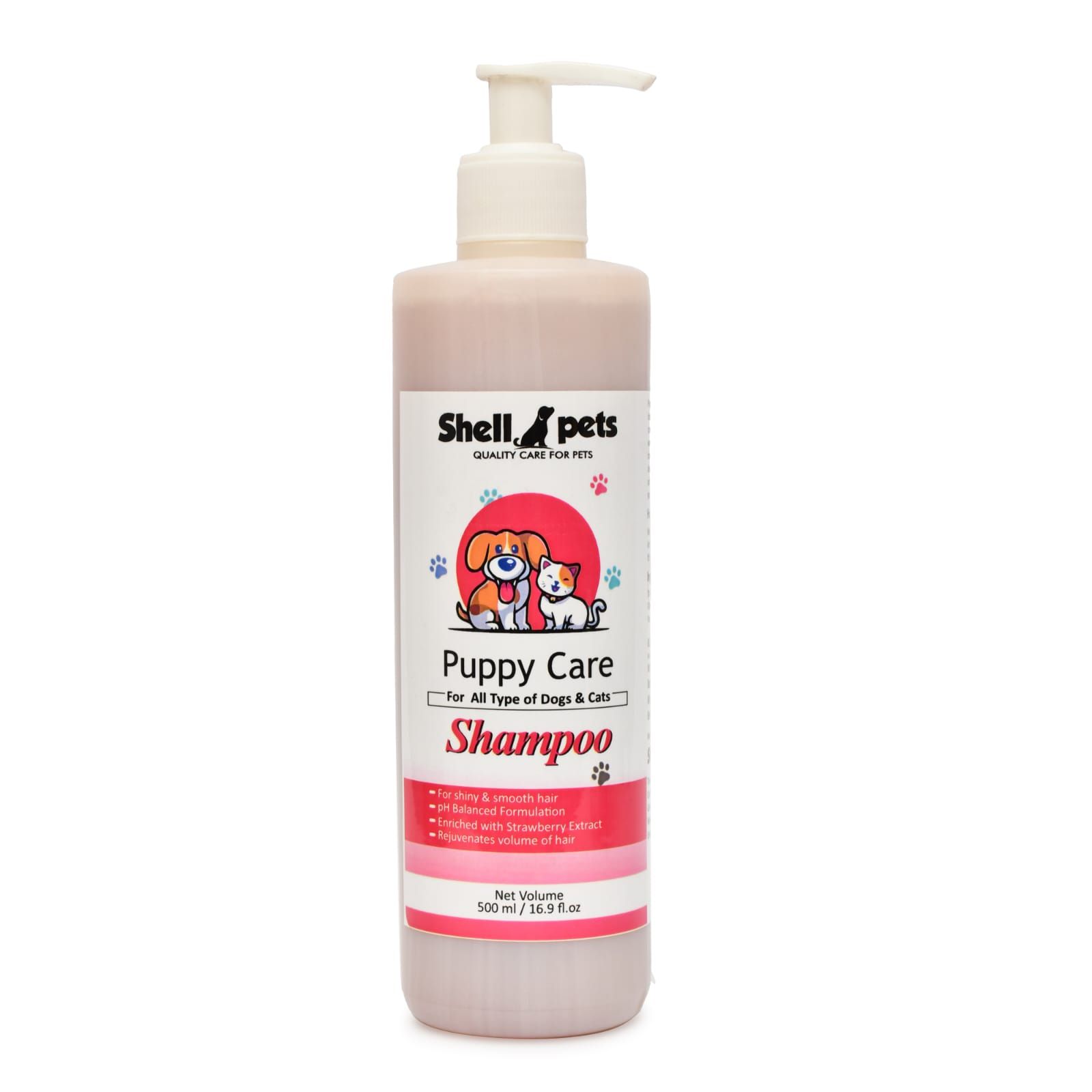 Shell Pets Puppy and Kitten Shampoo 500 ml