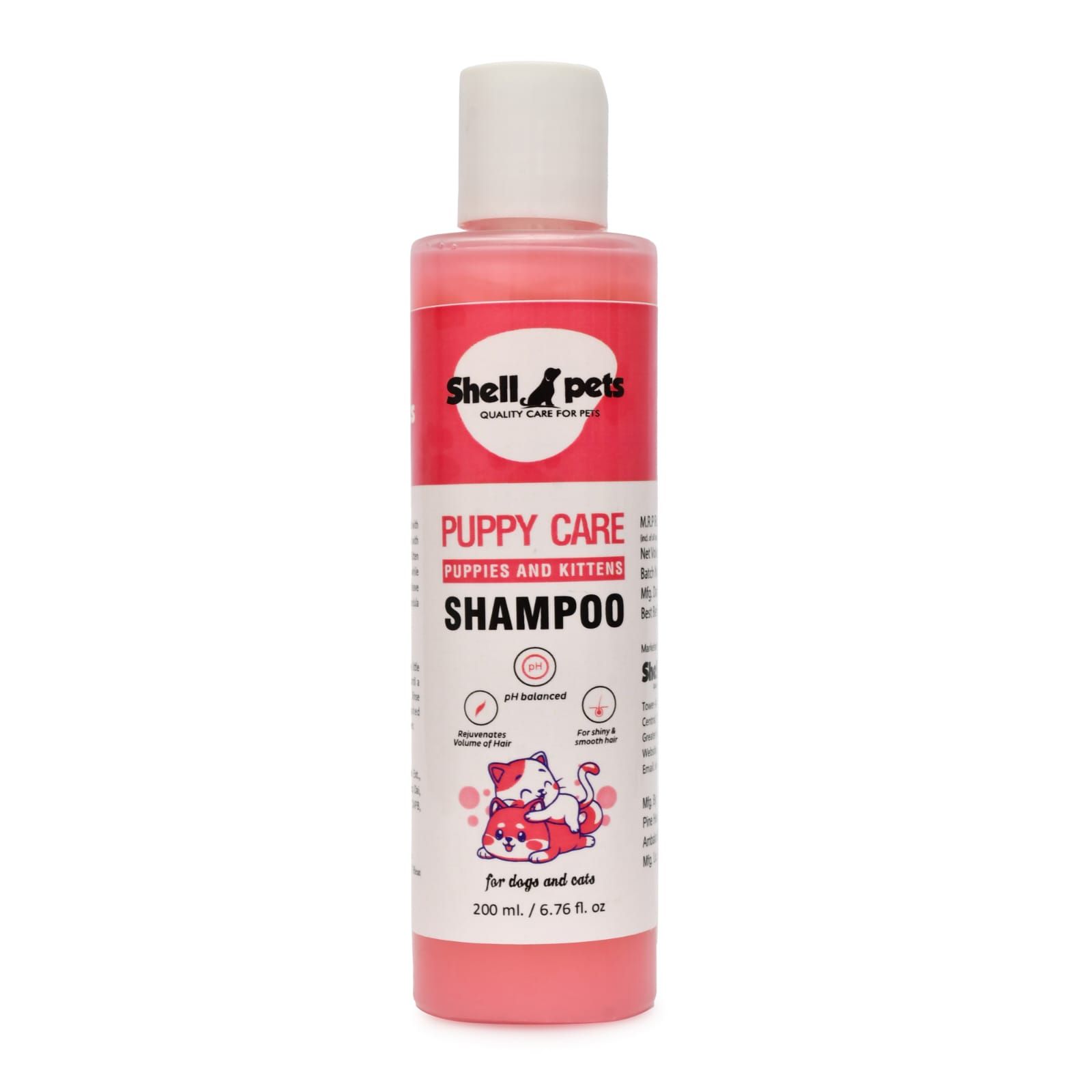 Shell Pets Puppy and Kitten Shampoo 2 00 ml