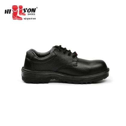 Hillson Steel Toe Leather Safety Shoe (Black, S1, Size 10) Hillson Steel Toe Leather Safety Shoe (Black, S1, Size 10)