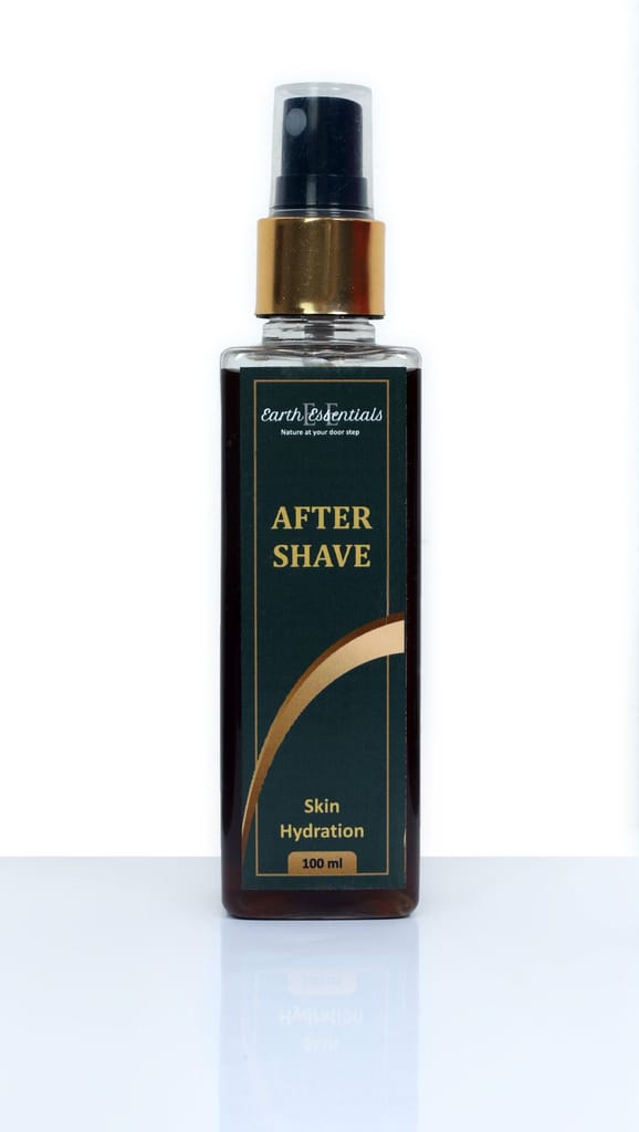 After Shave with Wheat Protean Plus Aloe Vera and Natural Botanical Extracts Soothes Moisturizes || Pure Grain Alcohol skin Hydration 100 ml