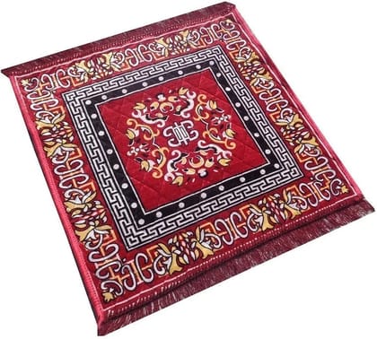 Creations Polyester Puja Aasan