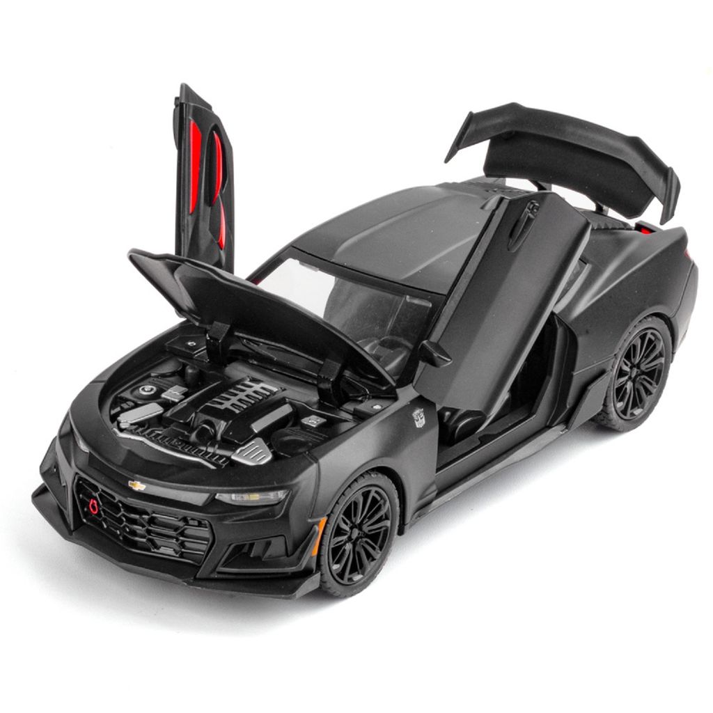 KTRS ENTERPRISE 1:24 Alloy Metal Pull Back Die-cast Car Model Car Pull Back car Super car with Openable Doors with Sound and Light Doors & Light Music Boys Toys Kids (Chevrolet Camaro) - Toys and Games | Buy online on ZillyBuy
