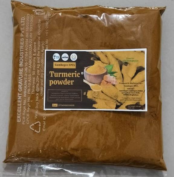 Organic Turmeric Powder (3+ Curcumin)