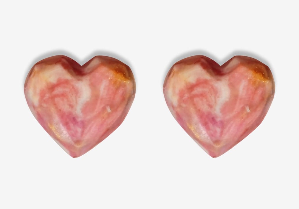 Savorsoul Raspberry Almond Bliss Hearts - 18g (2 pieces)