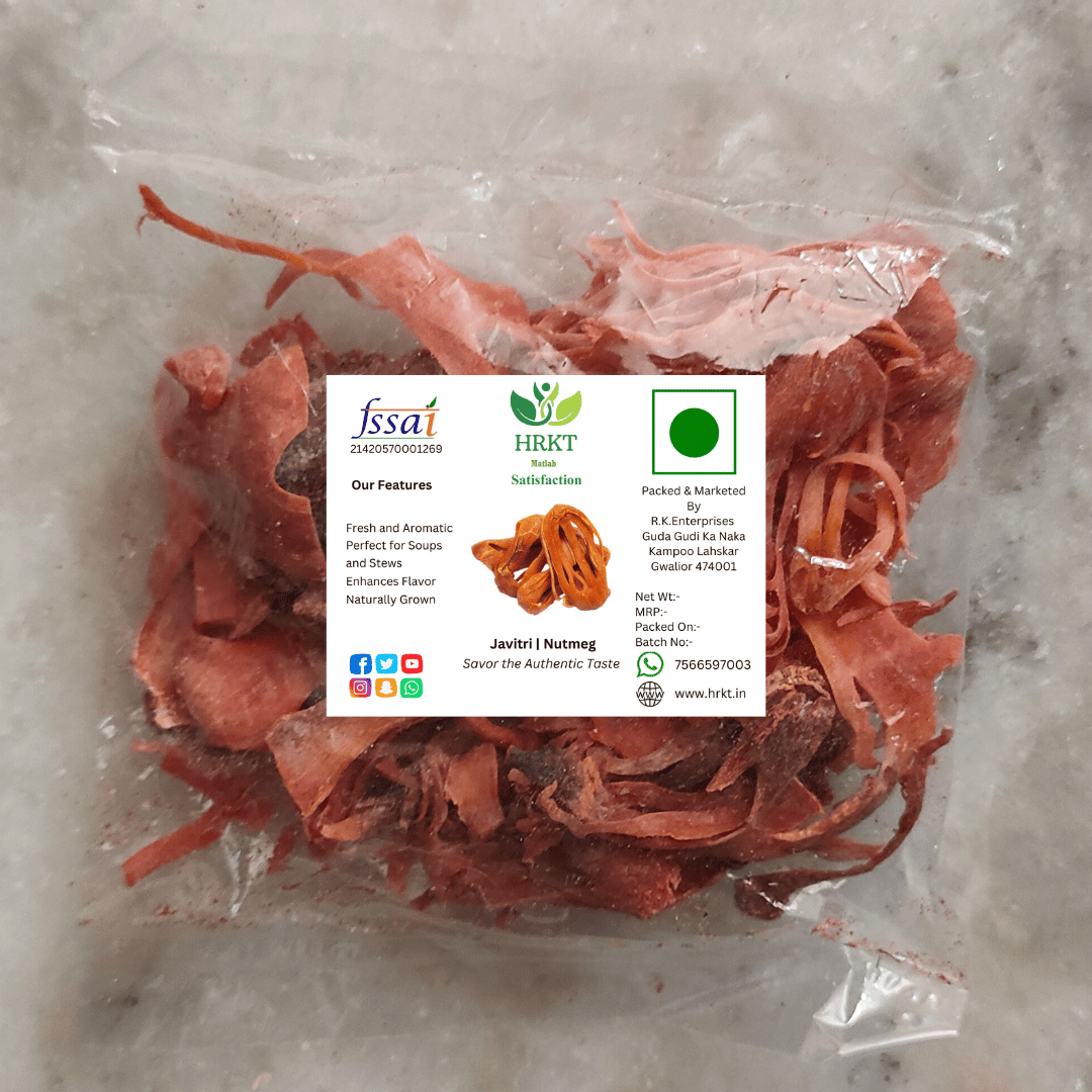 HRKT Aromatic Allure Handpicked Whole Javitri| Japatri Flower Whole spices