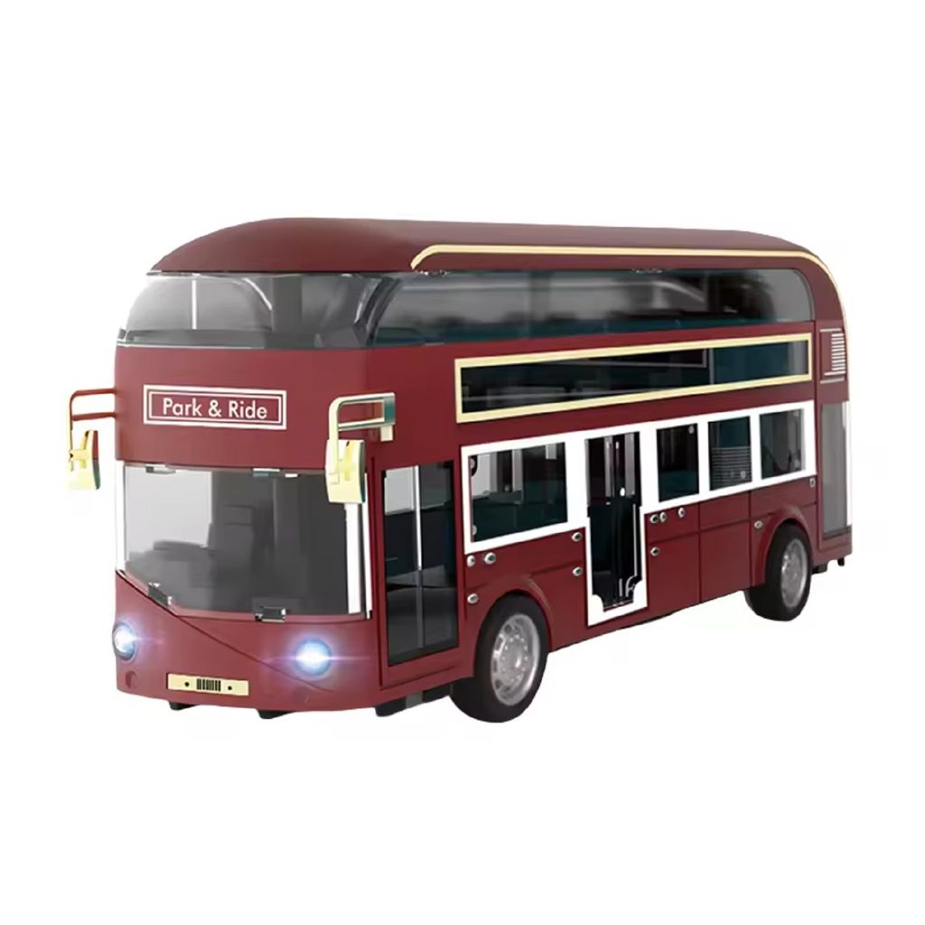 KTRS Enterprise 1:48 London Double-Decker Travel Alloy Bus Retro Model Bus Bus Cross-Borders - Toys and Games | Buy online on ZillyBuy