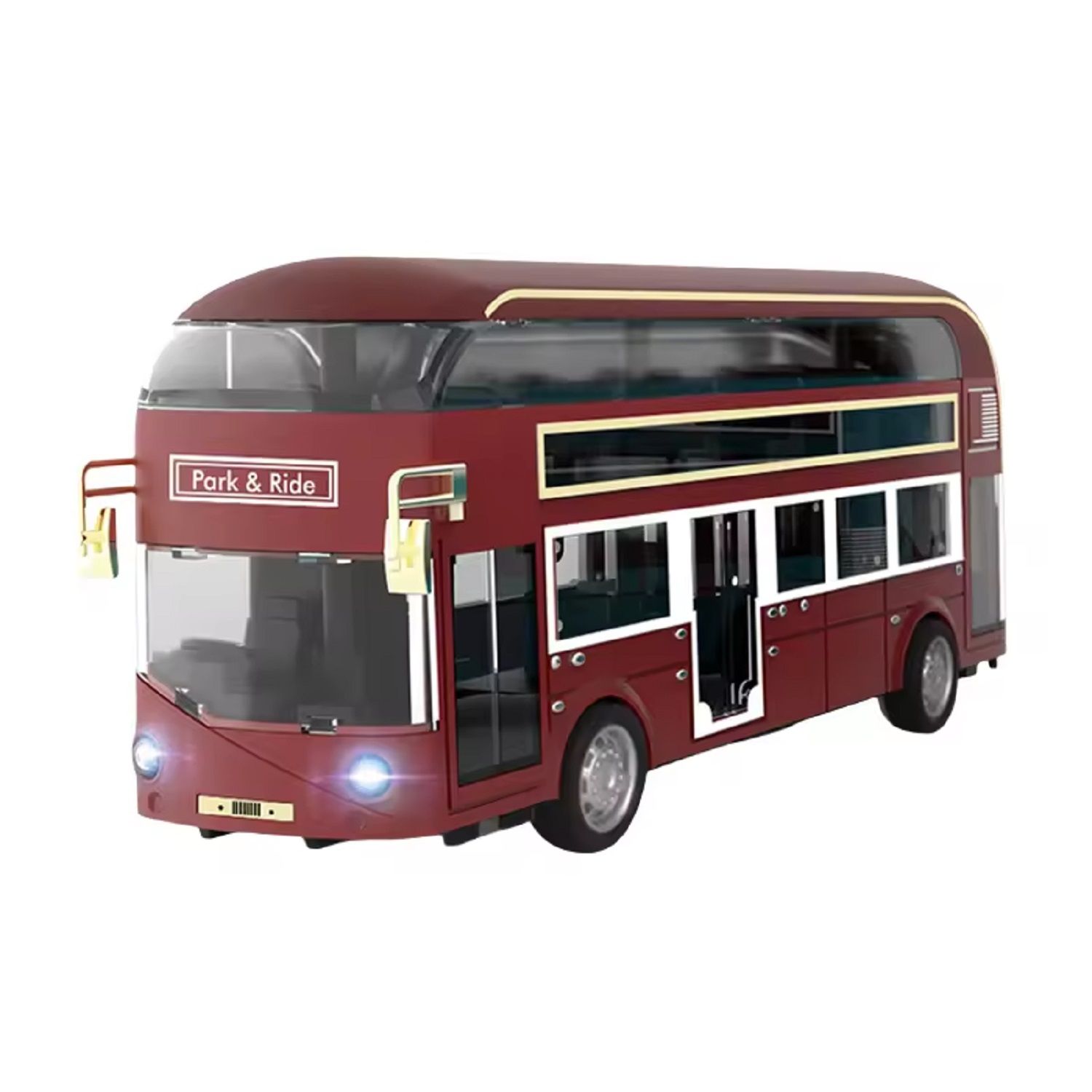 KTRS Enterprise 1:48 London Double-Decker Travel Alloy Bus Retro Model Bus Bus Cross-Borders
