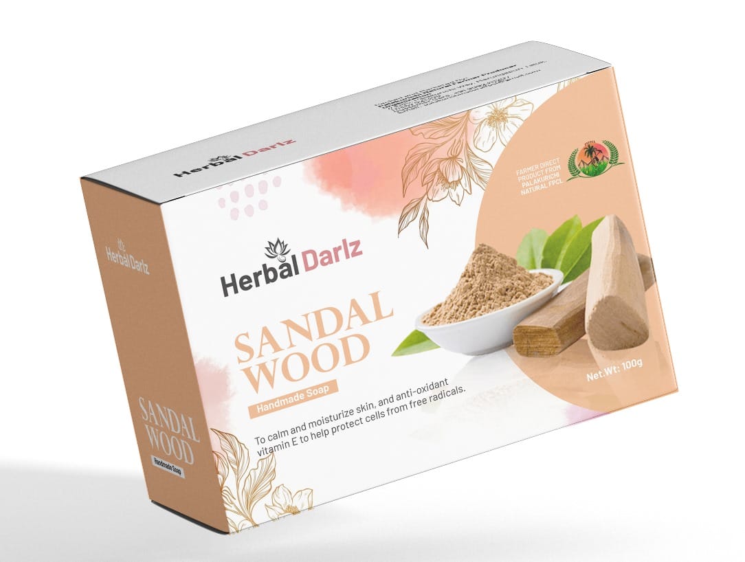  Sandalwood Handmade Soap - 100g