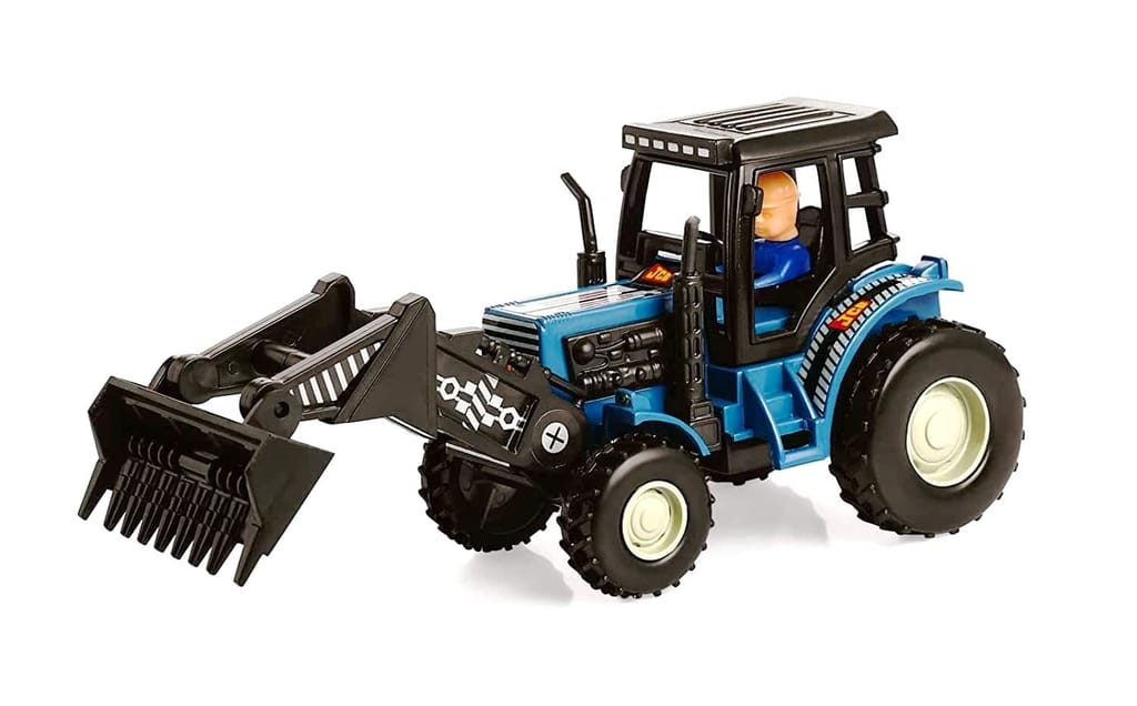 Truck Construction Vehicle Toy/Pull Back 180 Degree Rotatable Excavator Bulldozer Toys/Big Wheeler Heavy Duty Unbreakable Toy For Kids (Yellow)