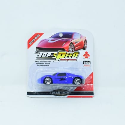 Top Speed Metal Die cast Car Racing Heroes Free hot wheel Die Cast Patta Blister card