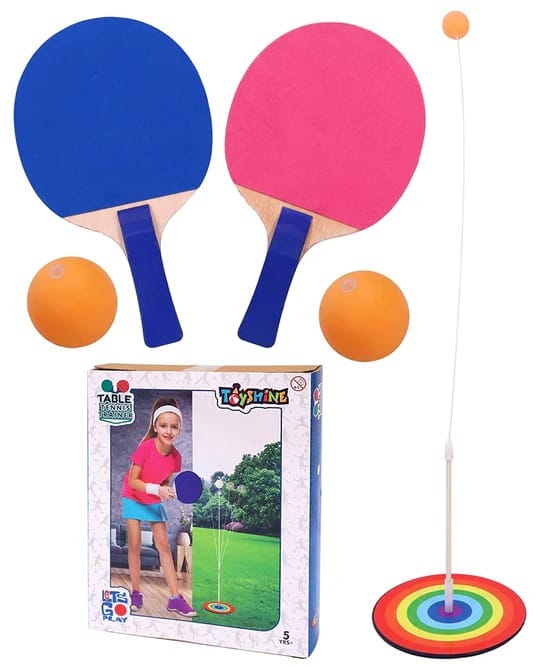 The Table Tennis ping pong bats are built from solid wood for kids and adults