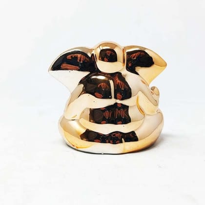 SE-130 Shri Ganesha Ji Bronze coated Medium Statue