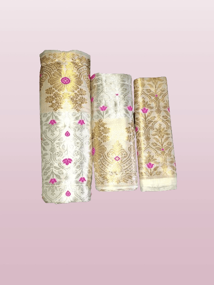 Assamese Bridal Silk Mekhela Chadar