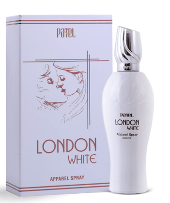 PATEL London White Perfume For Men & Women |60 ml | Premium Extra Long Lasting Perfume | Unique Gift For Patel Fans