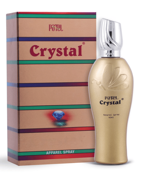 PATEL Crystal Perfume For Men & Women | 60 ml | Premium Extra Long Lasting Perfume | Unique Gift For Patel Fans