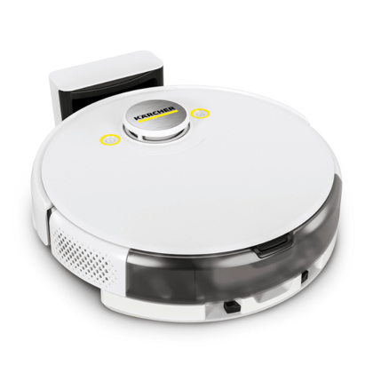 KARCHER RCV 5, 2-in-1 Robot Vacuum Cleaner with Mopping & Vaccum, 5000 Pa Suction Power, 5200 mAh Battery, 120 Min Runtime, Advanced LiDAR Tech, Dual laser system & Camera, Fall Sensors, Smart App Control, Precise mapping, Timer Program , German Techn