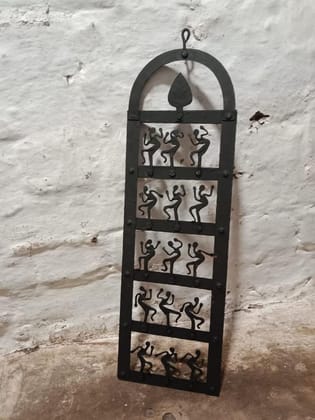 Circular Iron Panel For Wall Decor