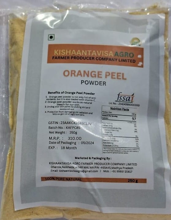 ORANGE JUICE & PEELS