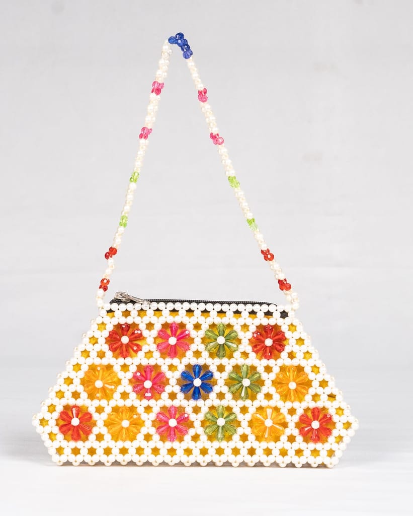 CRISTAL FLOWER HAND BAG - Handbags | Buy online on ZillyBuy