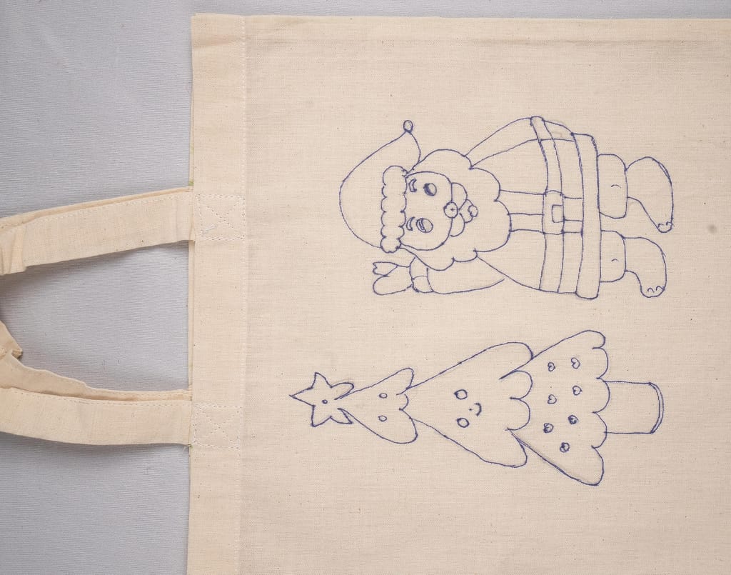 SONCHIRAIYA JUTE WHITE COLOUR BAGS