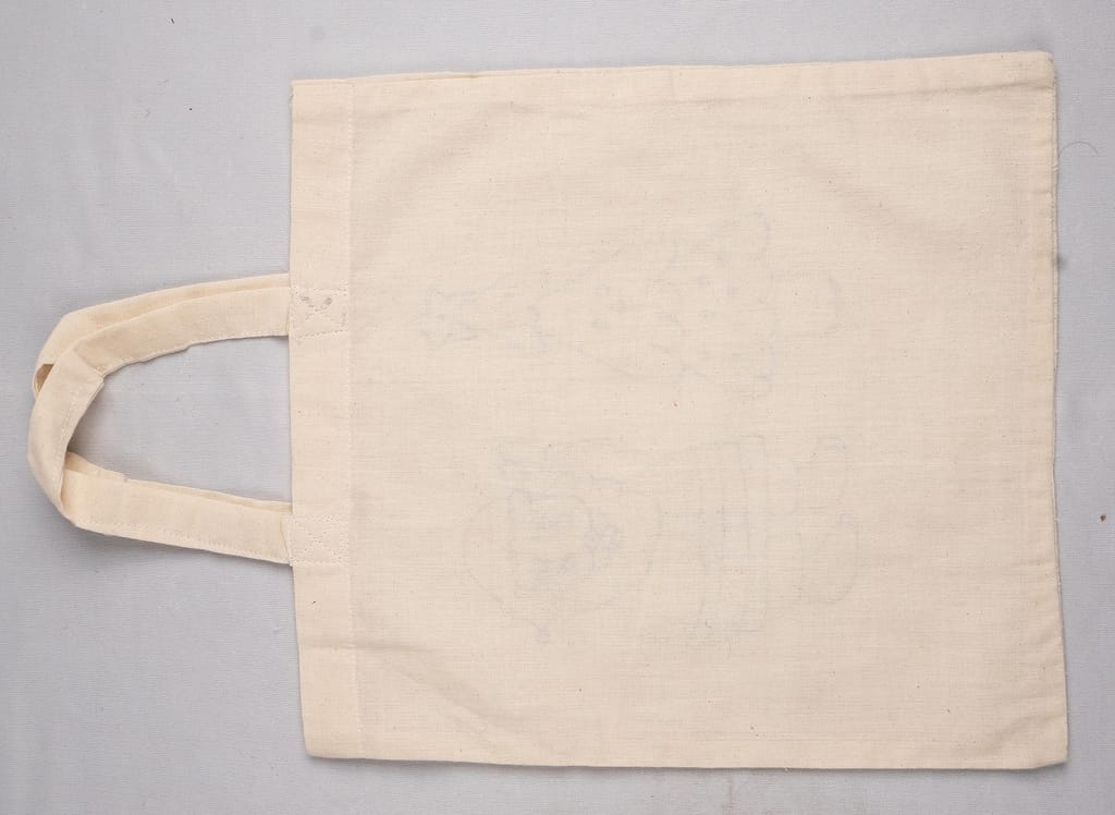 SONCHIRAIYA JUTE WHITE COLOUR BAGS