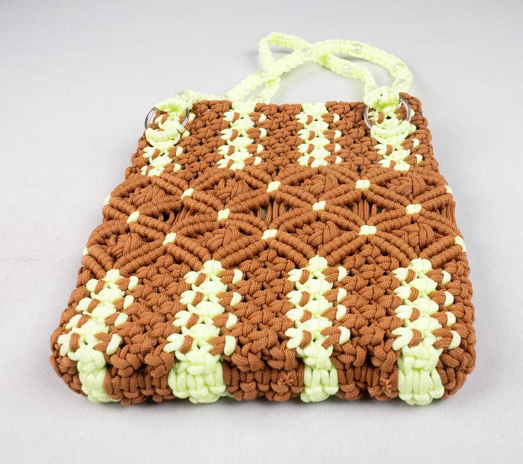 SONCHIRAIYA MACRAM HAND BAG - 03