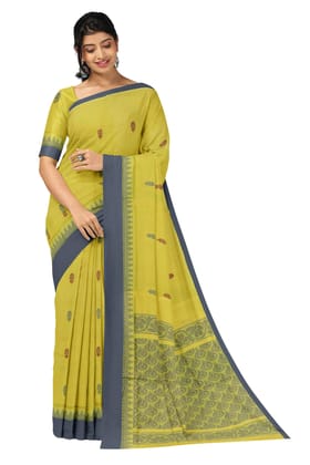 APCO Handloom (A Andhra Pradesh Govt Emporium)- Women's Traditional Pure Handloom Rajahmundry/Angara Cotton Saree | ACS0052