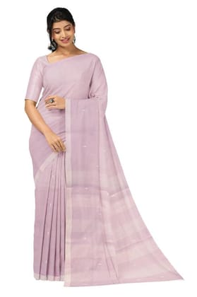 APCO Handloom - Women's Rahajmundry Pure Cotton Grey Handloom Saree (Angara Handloom Saree) 48