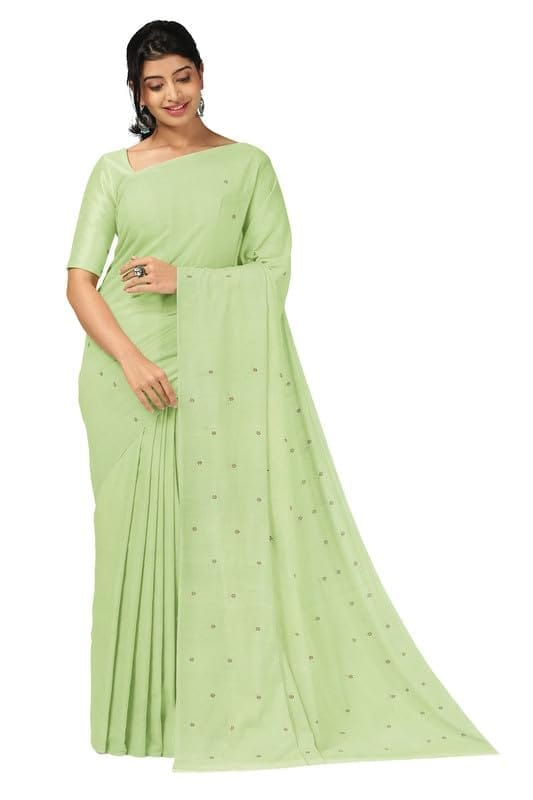APCO Handloom - Women's Rahajmundry Pure Cotton Grey Handloom Saree (Angara Handloom Saree) 43