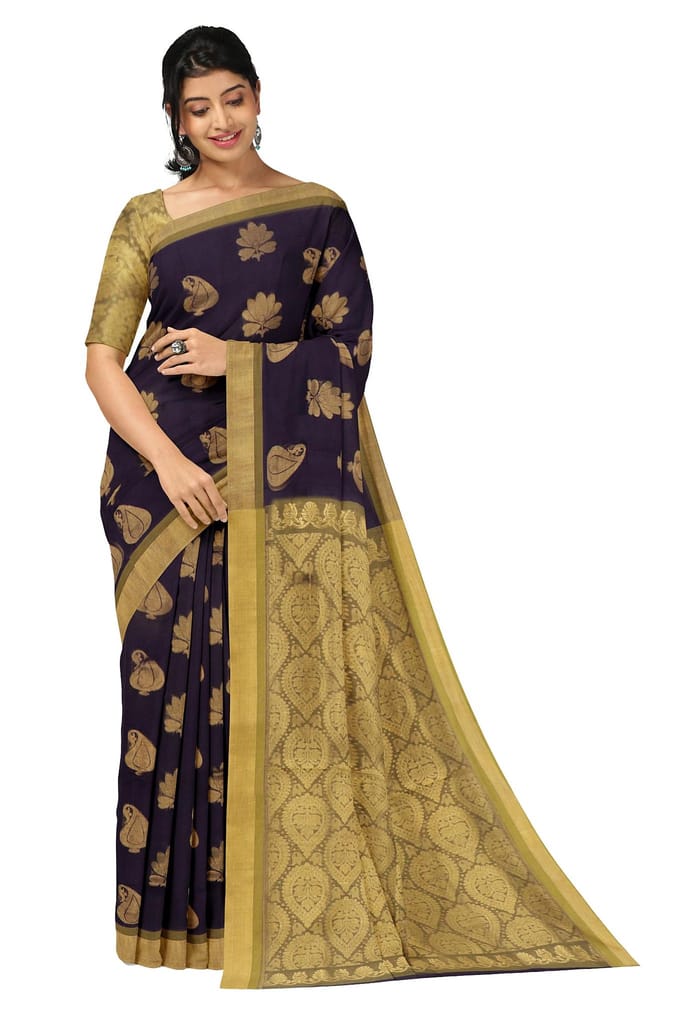 APCO Handloom (A Andhra Pradesh Govt Emporium)- Women's Traditional Pure Handloom Madhavaram Cotton Saree | MDCS00192 - Sarees | Buy online on ZillyBuy