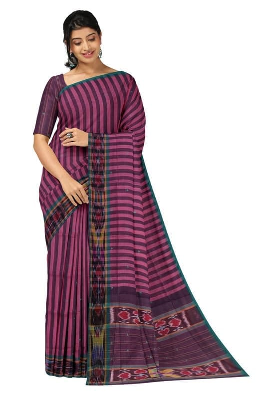 APCO Handloom (A Andhra Pradesh Govt Emporium)- Women's Traditional Pure Handloom Dulla Cotton Saree | DL0068