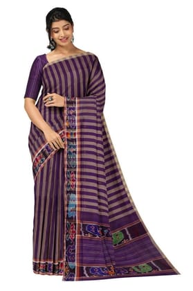 APCO Handloom (A Andhra Pradesh Govt Emporium)- Women's Traditional Pure Handloom Dulla Cotton Saree | DL0061