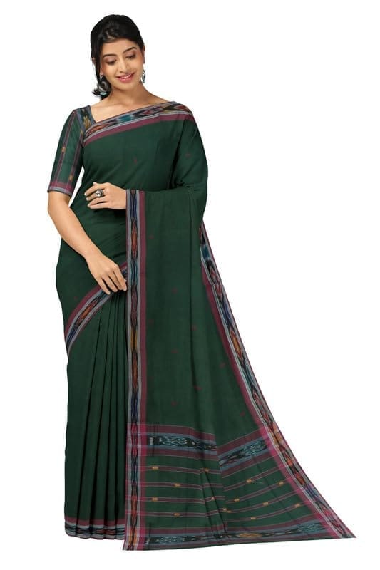 APCO Handloom (A Andhra Pradesh Govt Emporium)- Women's Traditional Pure Handloom Dulla Cotton Saree | DL0051