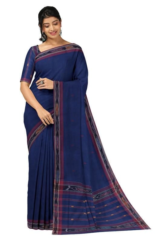 APCO Handloom (A Andhra Pradesh Govt Emporium)- Women's Traditional Pure Handloom Dulla Cotton Saree | DL0043 - Sarees | Buy online on ZillyBuy