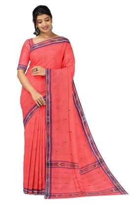 APCO Handloom (A Andhra Pradesh Govt Emporium)- Women's Traditional Pure Handloom Dulla Cotton Saree | DL0008