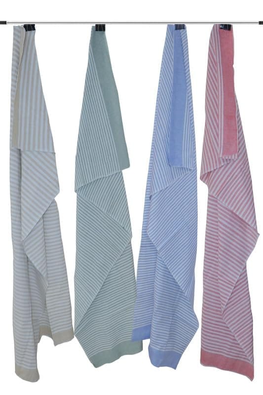 APCO Handloom (A Andhra Pradesh Govt Emporium)- Pure Handloom Chengai Cotton Towels | CTL0007 (Set of 4) - Sarees | Buy online on ZillyBuy