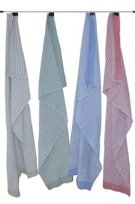 APCO Handloom (A Andhra Pradesh Govt Emporium)- Pure Handloom Chengai Cotton Towels | CTL0007 (Set of 4) APCO Handloom (A Andhra Pradesh Govt Emporium)- Pure Handloom Chengai Cotton Towels | CTL0007 (Set of 4)