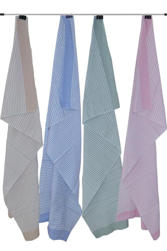 APCO Handloom (A Andhra Pradesh Govt Emporium)- Pure Handloom Chengai Cotton Towels | CTL0008 (Set of 4) - Sarees | Buy online on ZillyBuy
