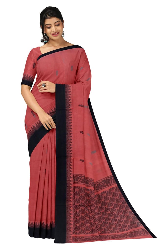 APCO Handloom (A Andhra Pradesh Govt Emporium)- Women's Traditional Pure Handloom Rajahmundry/Angara Cotton Saree | ACS0053 - Sarees | Buy online on ZillyBuy