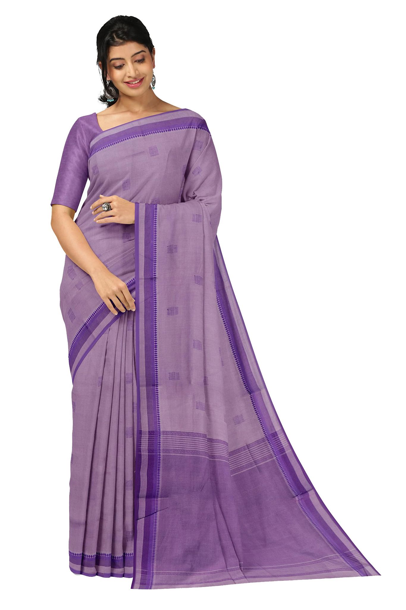 APCO Handloom (A Andhra Pradesh Govt Emporium)- Women's Traditional Pure Handloom Rajahmundry/Angara Cotton Saree | ACS0042