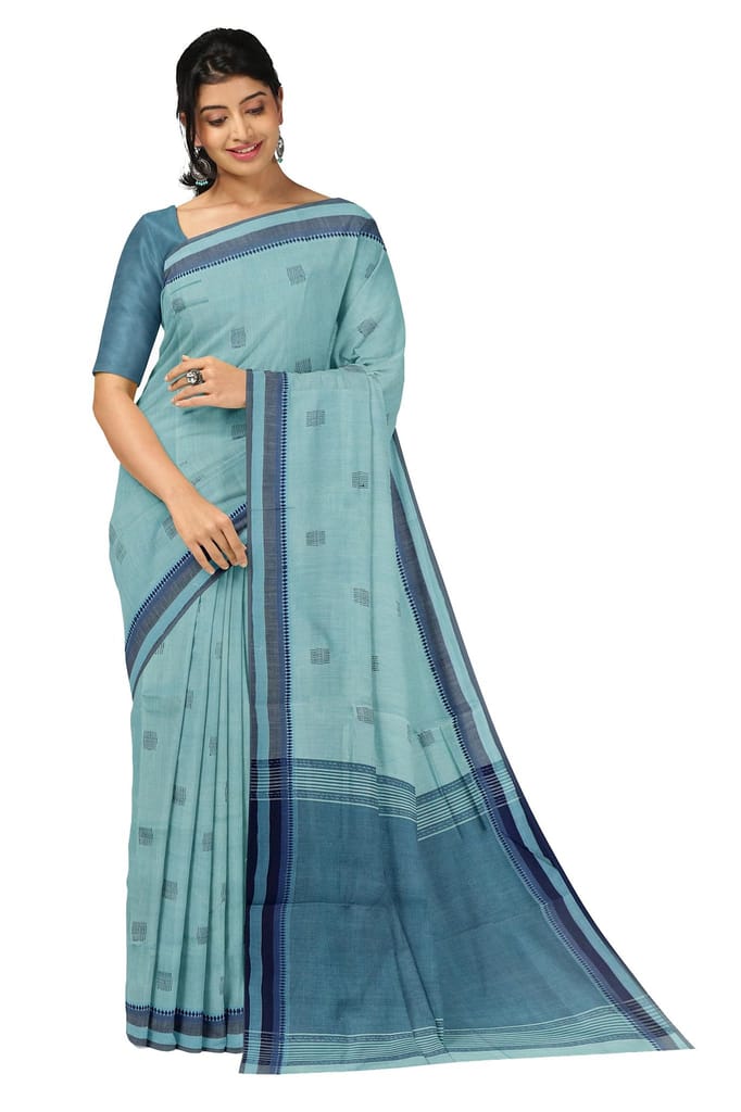 APCO Handloom (A Andhra Pradesh Govt Emporium)- Women's Traditional Pure Handloom Rajahmundry/Angara Cotton Saree | ACS0044 - Sarees | Buy online on ZillyBuy